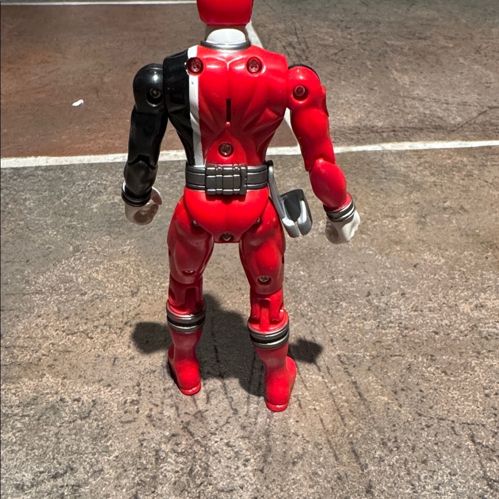 Power Rangers S.P.D. Red Ranger 6” Action Figure 2004 MMPR Bandai As Seen - Picture 5 of 7